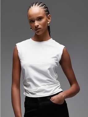 AllSaints West Tank in White $79 Small NWT